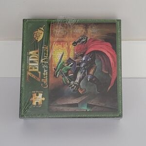 Zelda Collector's Puzzle featuring Link battling Ganondorf